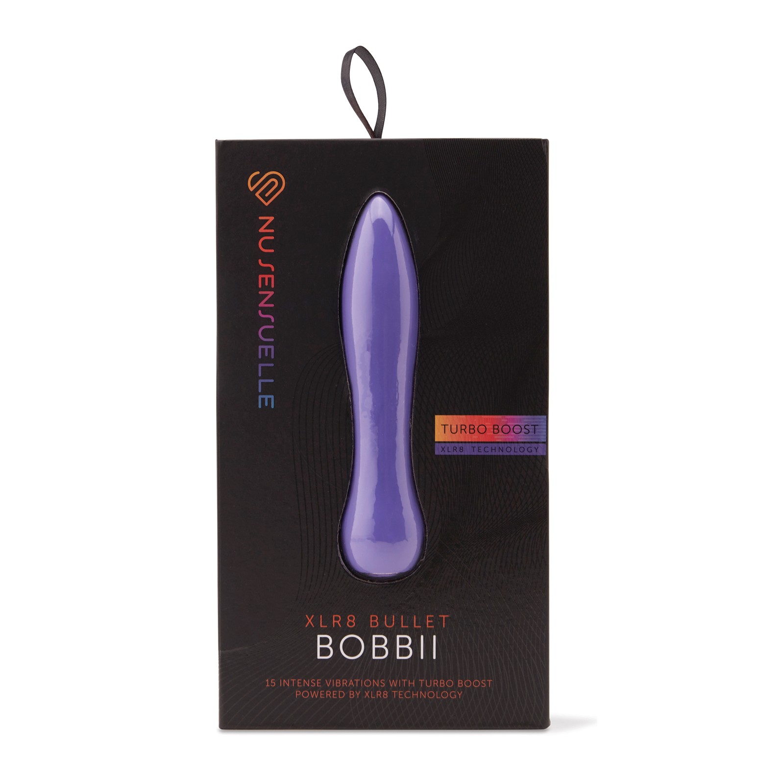 Nu Sensuelle Bobbii Vibrador Flexible XLR8 Turbo Boost Púrpura Ultra