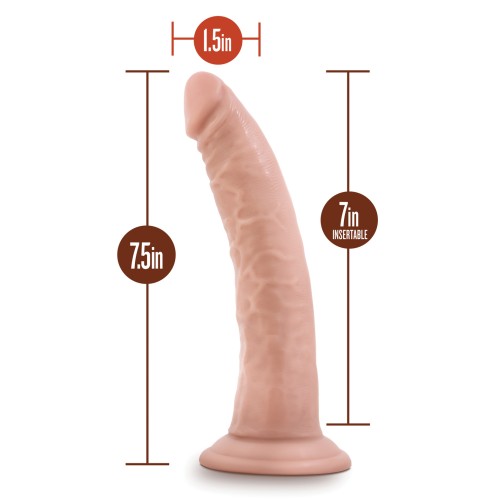 Blush Dr. Skin 7-Inch Realistic Cock - Soft & Safe