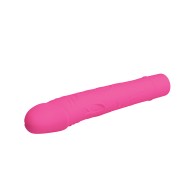 Pretty Love Vic Dildo Vibrador para G-Spot Magenta