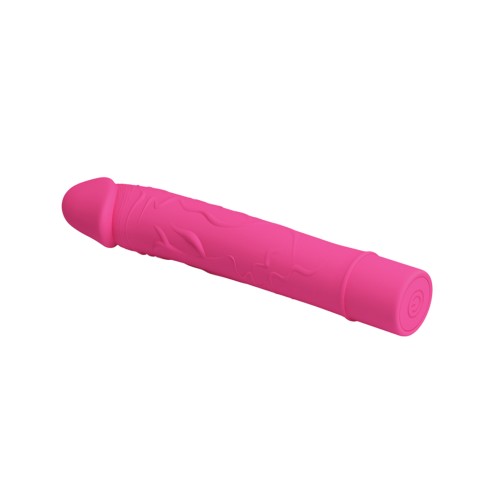 Pretty Love Vic Dildo Vibrador para G-Spot Magenta