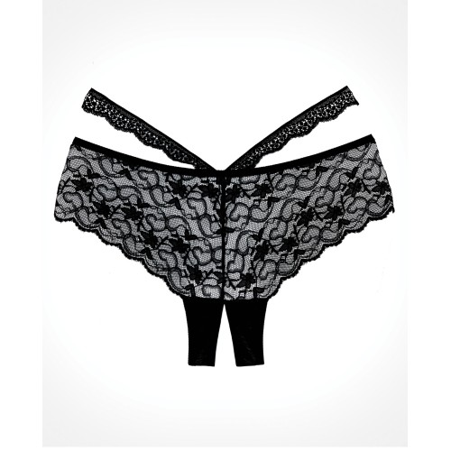 Adore Heartbreaker Panty - Black O/S