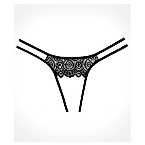 Adore Lovestruck Black Panty for Sophisticated Pleasure