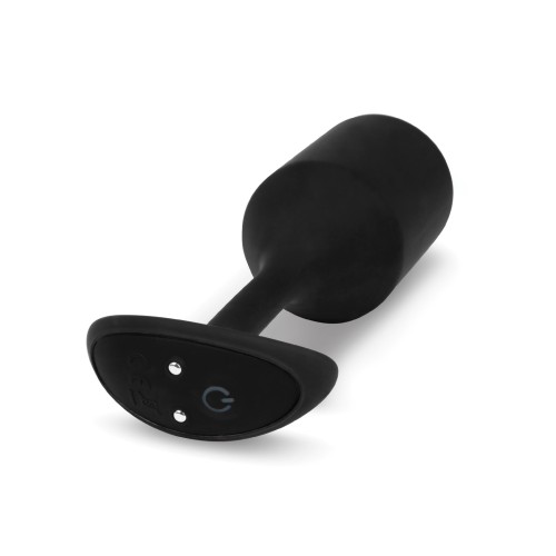 b-Vibe Plug Ajustado Vibrante XL - Negro