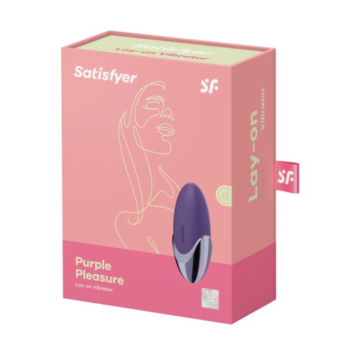 Satisfyer Placer Púrpura - Vibrador para Juegos Sensuales