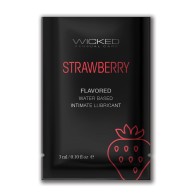 Wicked Strawberry Water Based Lubricant