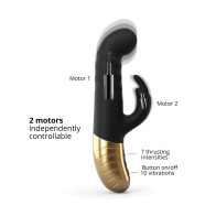 Conejito G-Stormer Dorcel con Movimiento de Inserción - Negro/Dorado