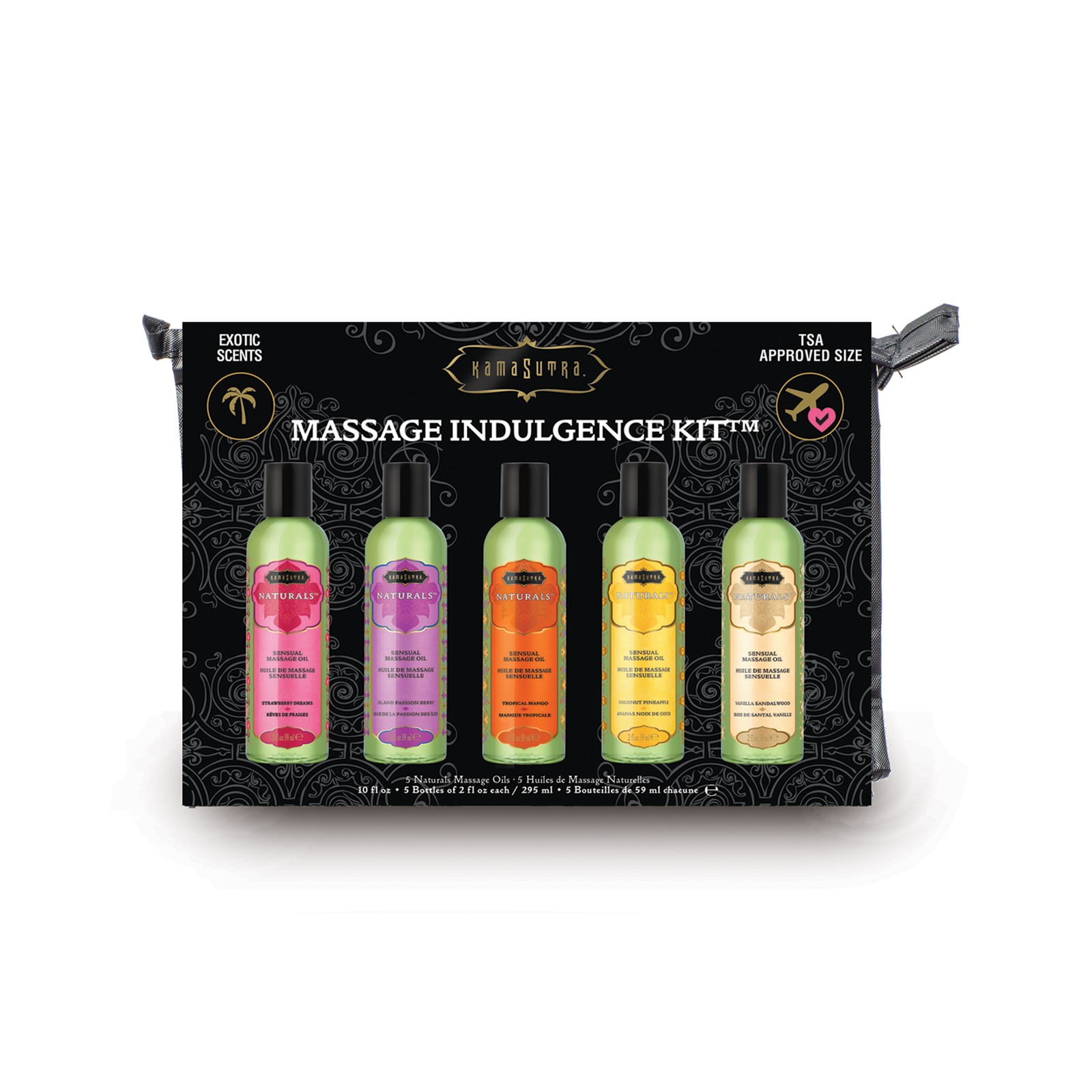 Kit de Indulgencia de Masaje Kama Sutra Naturals