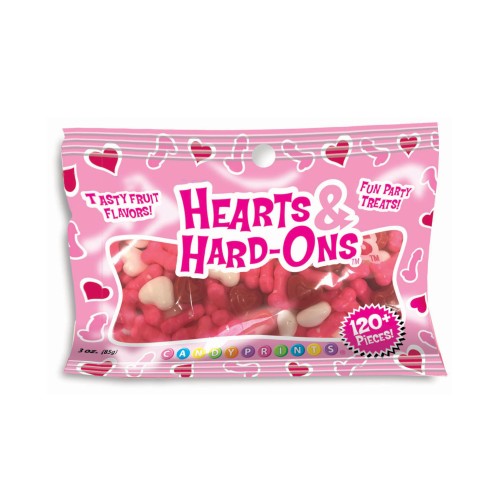 Caramelos Mini Corazones & Hard Ons Bolsa 120