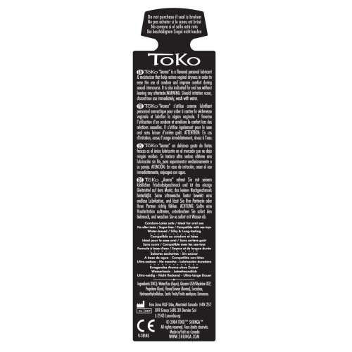 Lubricante Saborizado Shunga Toko Aroma Melón Mango