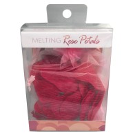 Pétalos de Rosa Derretidos Producto de Baño