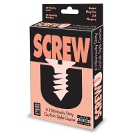 Juego de Cartas Adulto Screw para Diversión en Fiesta