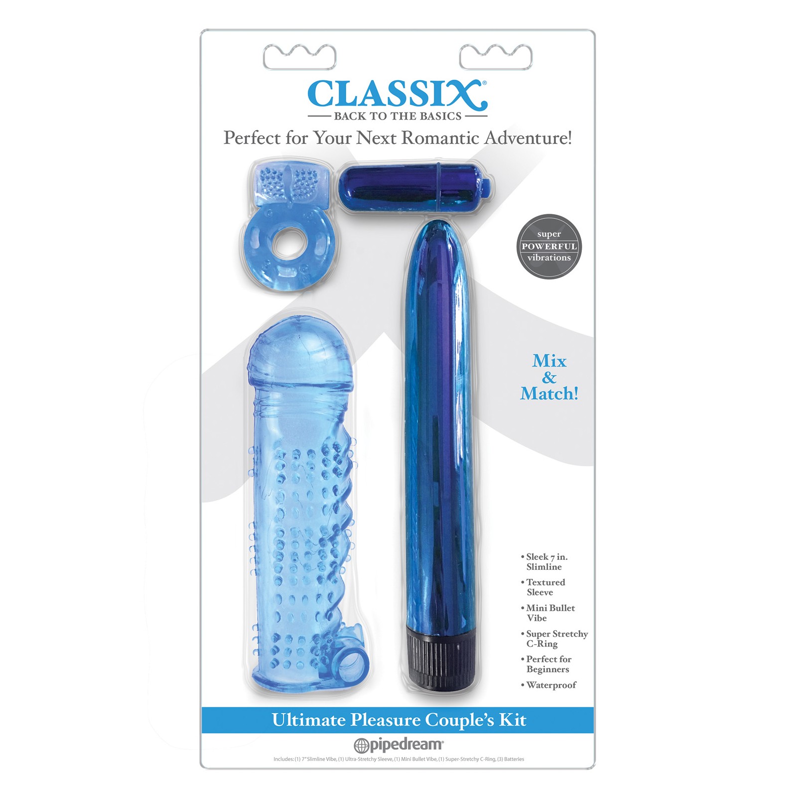 Classix Ultimate Pleasure Couples Kit for Intimacy