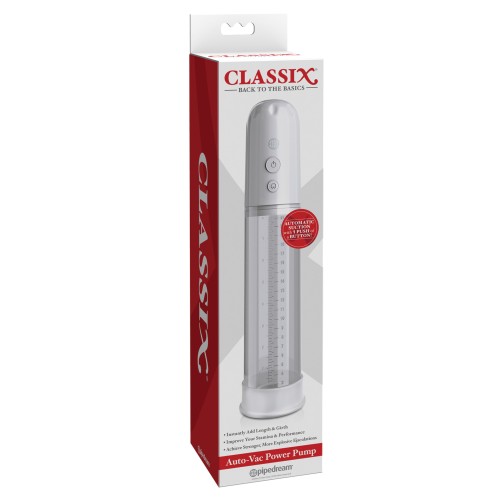 Auto Vac Power Pump Classix para Rendimiento Definitivo