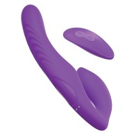 Ultimate Strapless Strap-On for Couples - Purple