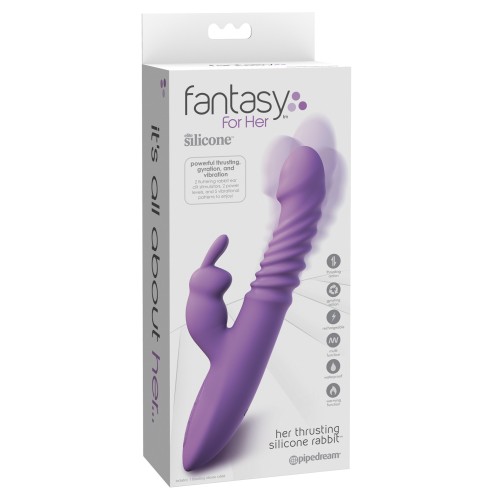 Conejito Thrusting Ultimate para Ella - Morado