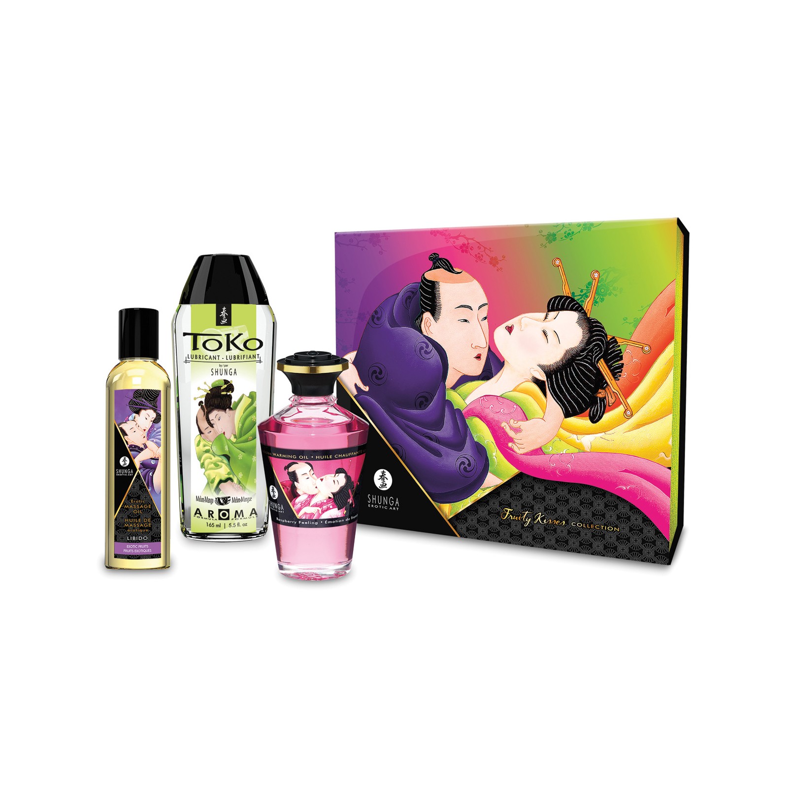 Shunga Fruity Kisses Collection for Intimate Moments