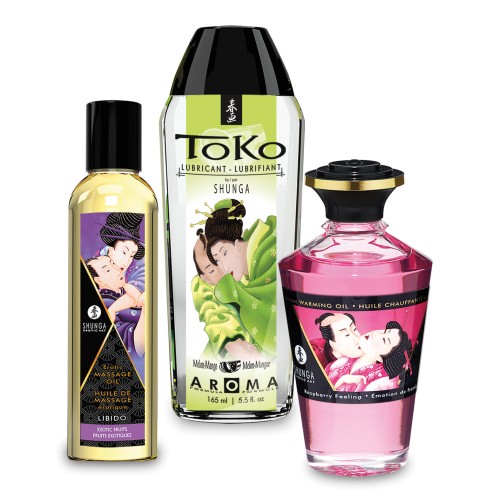 Shunga Fruity Kisses Collection for Intimate Moments