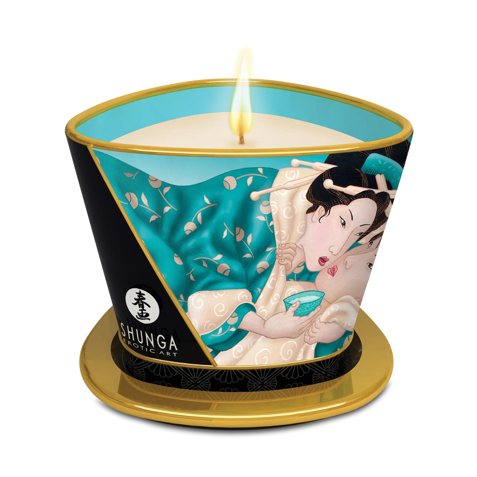 Shunga Massage Candle - Island Blossoms