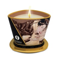 Shunga Excitation Massage Candle in Chocolate