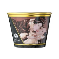 Shunga Excitation Massage Candle in Chocolate