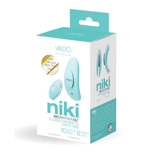 Vibrador de Panty Recargable VeDO Niki - Placer Discreto Definitivo