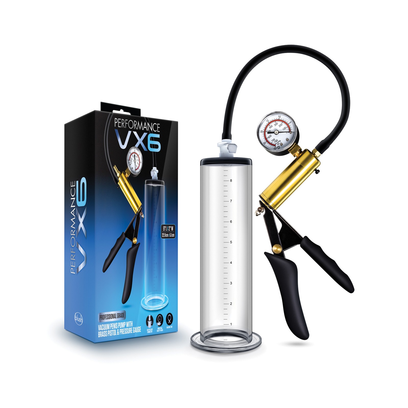 Blush Performance VX6 Male Enhancement Pump for Sensitivity