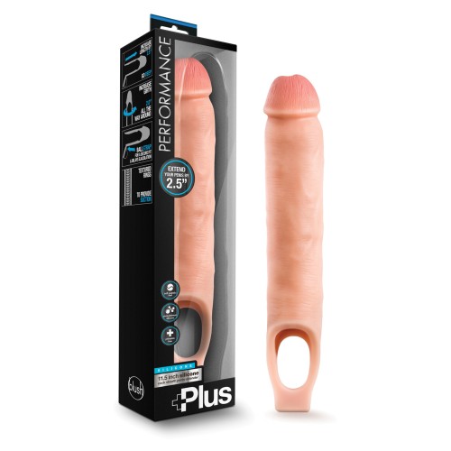 Blush Performance Plus 11.5" Funda Extensora de Pene de Silicona - Carne