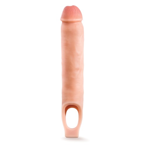 Blush Performance Plus 11.5" Funda Extensora de Pene de Silicona - Carne