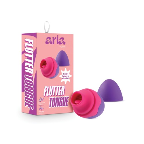 Lengua Flutter Blush Aria Púrpura