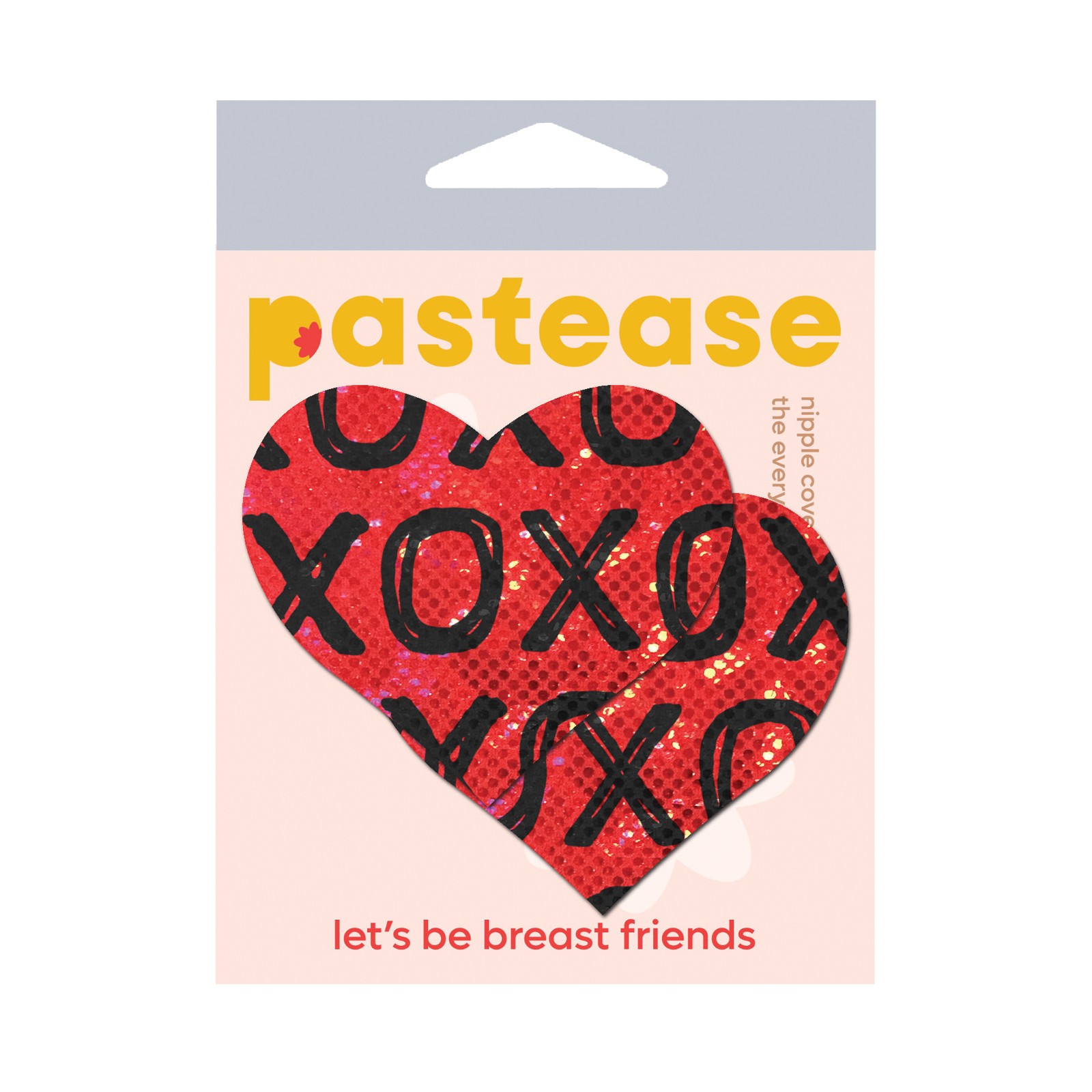 Pastease Corazón XOXO con Brillo Premium