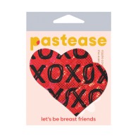 Pastease Corazón XOXO con Brillo Premium