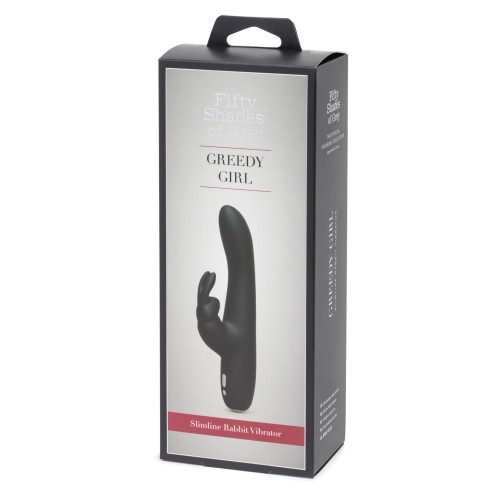 Fifty Shades of Grey Greedy Girl Rabbit Vibrator Black