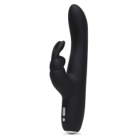 Fifty Shades of Grey Greedy Girl Rabbit Vibrator Black