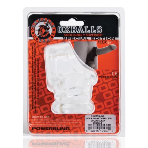 Oxballs Powerballs Cocksling and Ball Stretcher Clear