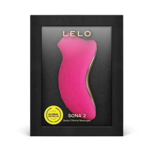 LELO Sona 2 Dual Clitoral Massager - Cerise