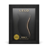 LELO Sona 2 Black Sonic Clitoral Stimulator