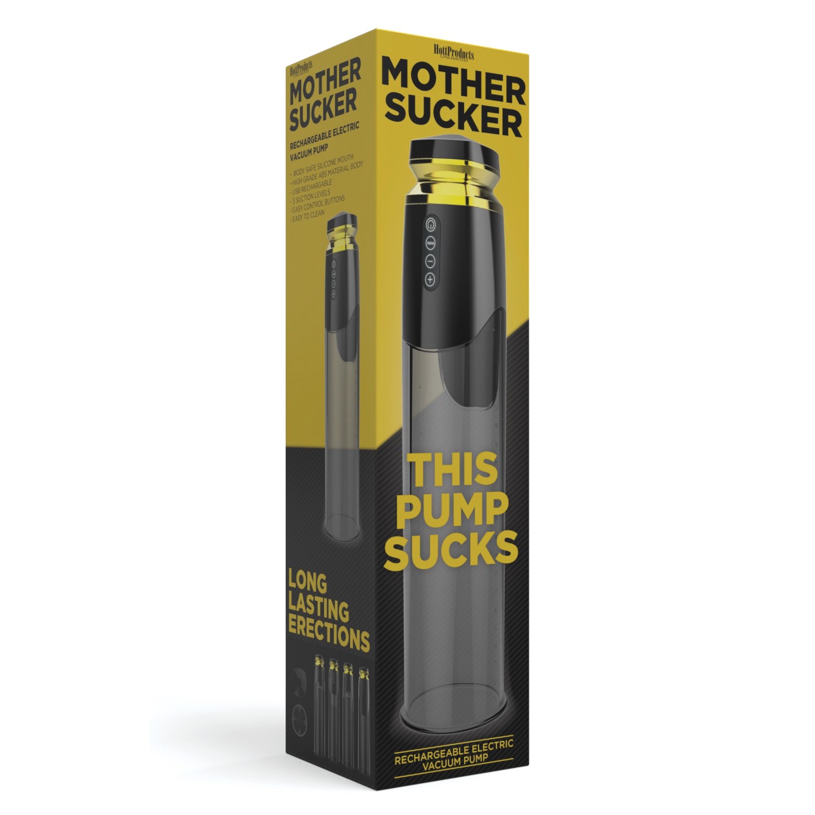 Mother Sucker Penis Pump Rechargeable