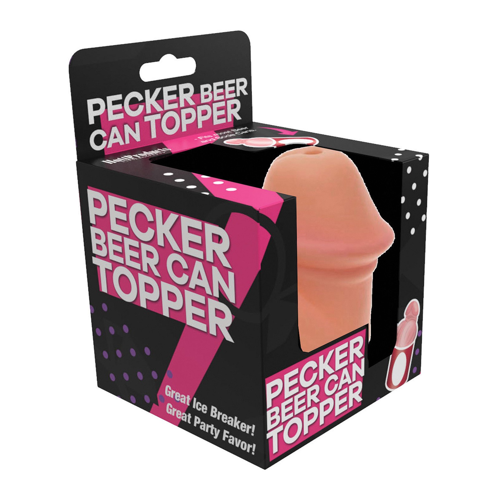 Tapa de Lata de Cerveza Pecker - Perfecta para Fiestas y Diversión