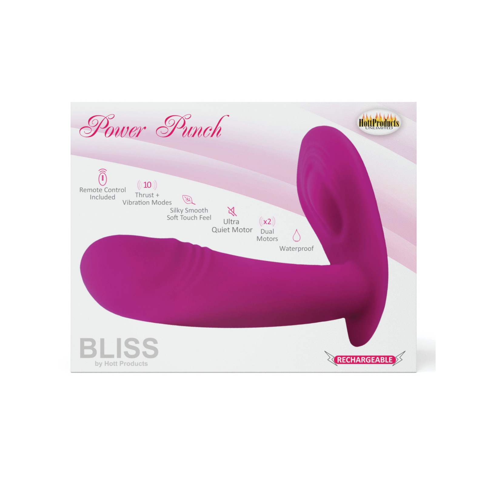 Bliss Power Punch Thrusting Vibe - Intense Pleasure