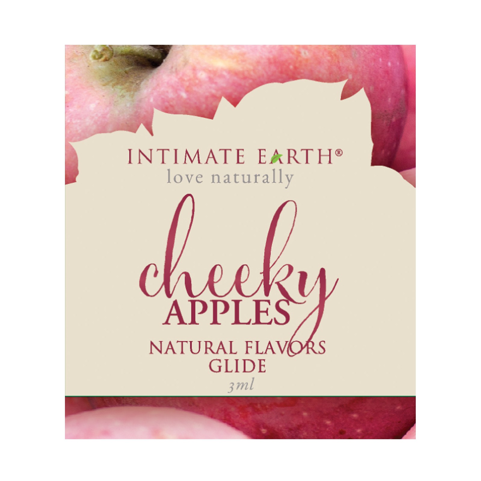 Intimate Earth Oil Foil 3ml Cheeky Apples