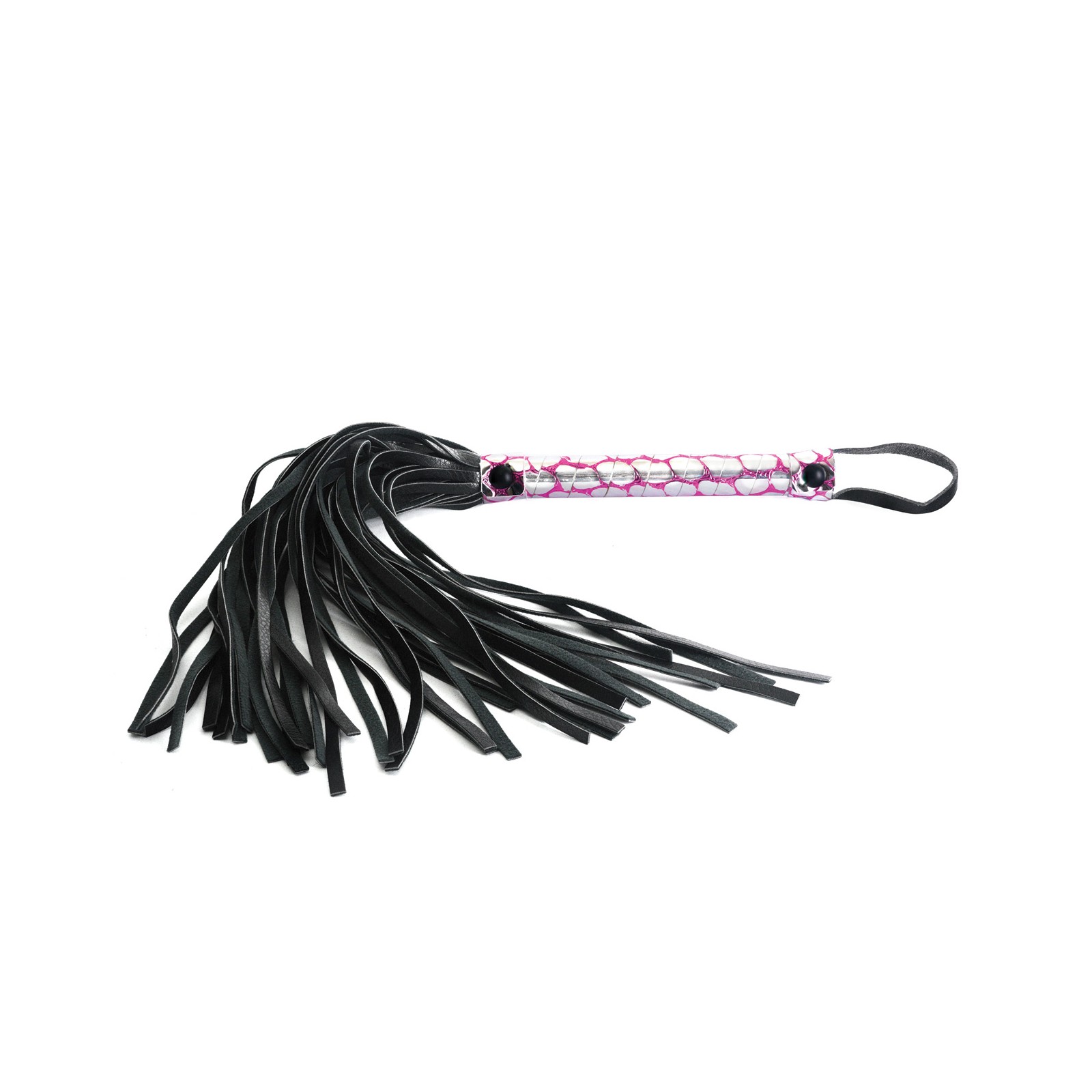 Flogger de Cuero Sintético Rosa Spartacus