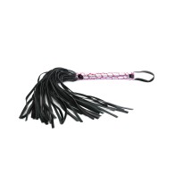 Flogger de Cuero Sintético Rosa Spartacus