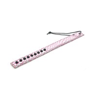 Spartacus Faux Leather Paddle - Pink | BDSM Essentials