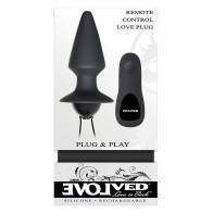 Evolved Plug & Play Anal Plug with Remote