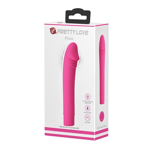 Pretty Love Pixie Silicone Mini Vibrator Pink