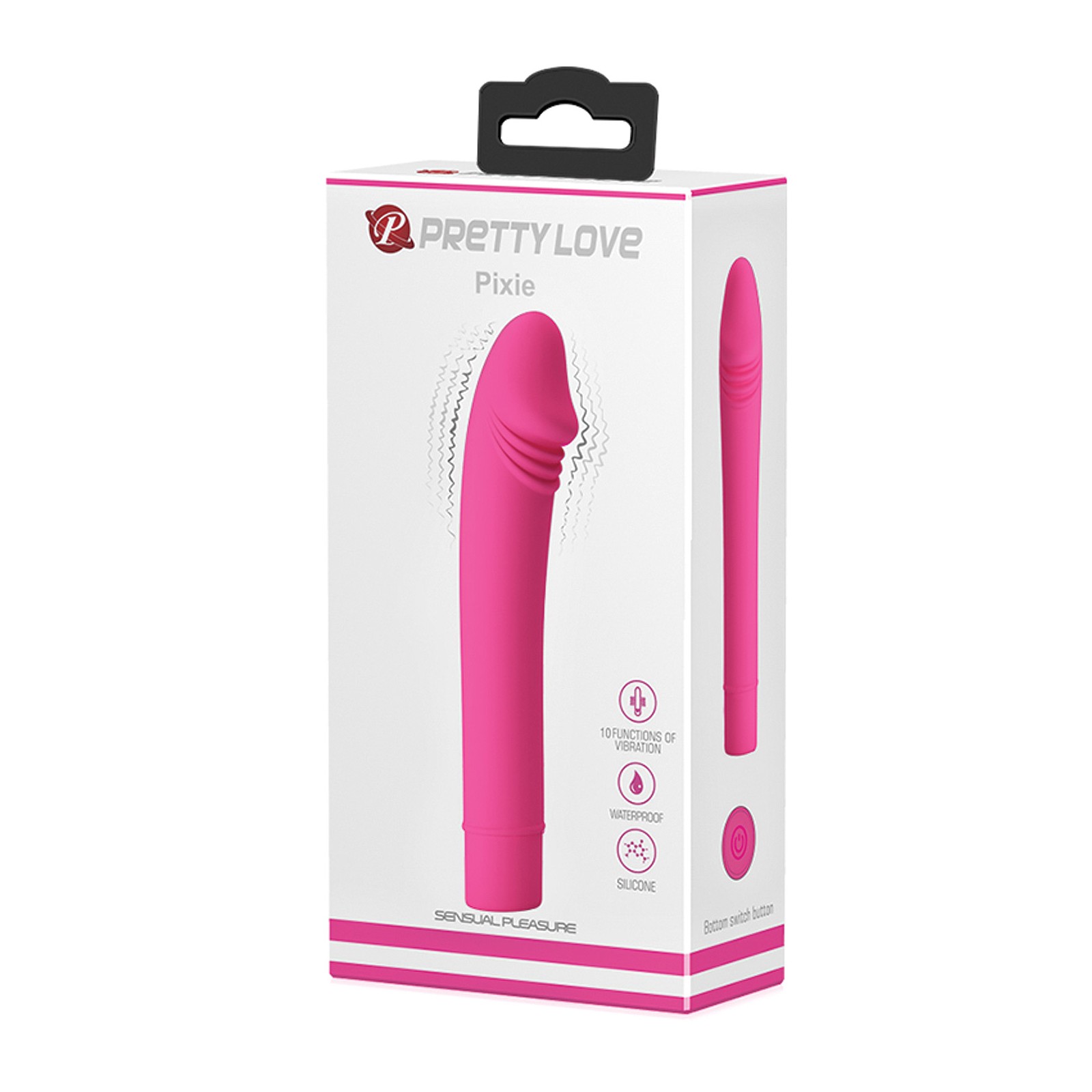 Pretty Love Pixie Silicone Mini Vibrator Pink