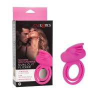 Rechargeable Dual Clit Flicker Enhancer - Pink