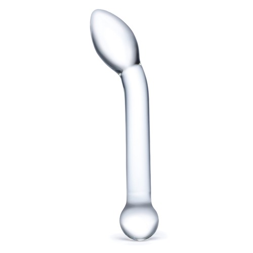 Dildo de Vidrio G-Spot Slimline de 8 Pulgadas