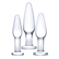 Glas 3 Piece Glass Anal Training Kit