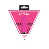 Lil' Vibe Swirl Rechargeable Bullet Vibrator Pink